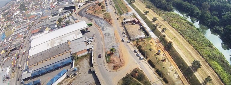 Obras do parque linear trazem modernidade à região central