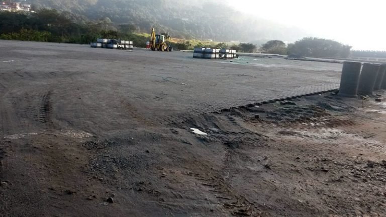 Área de eventos do Parque Linear tem 70% de obra concluída