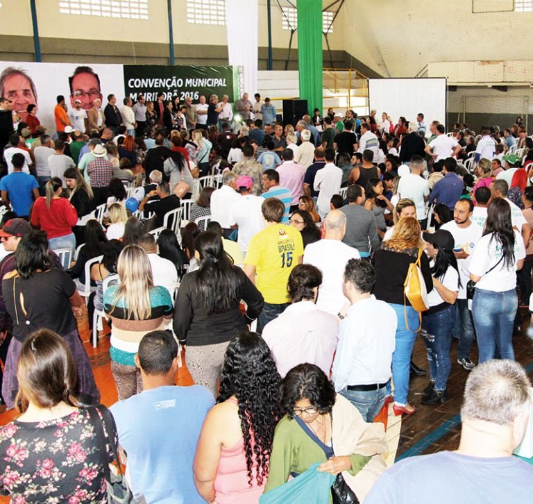 Convenção do PV reúne mais de 1,2 mil pessoas no Esporte Clube