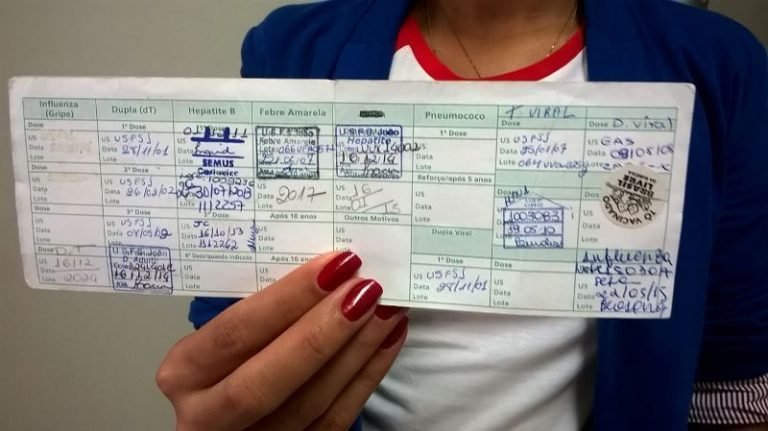 Carteirinha de vacina deverá ser exigência para empresas
