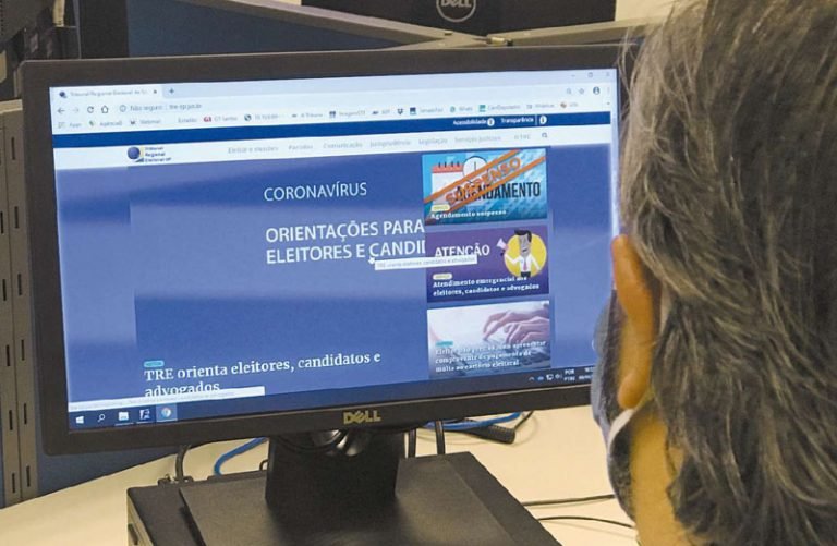 Serviços via internet auxiliam o eleitor