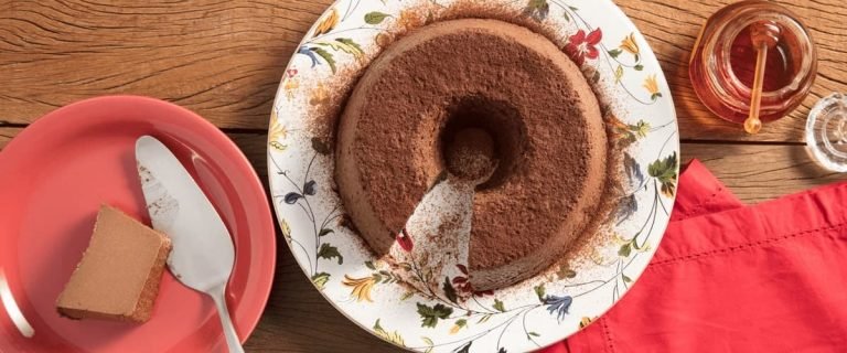 PUDIM DE PÃO DE MEL