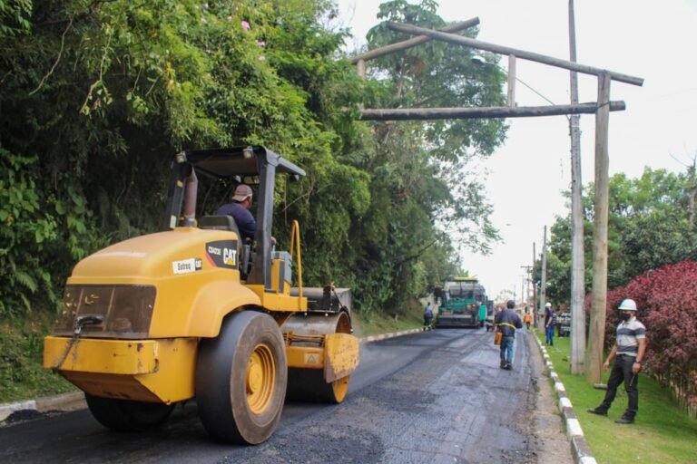 Prefeitura investe R$ 200 mil no recapeamento de via do Jd. São Gonçalo