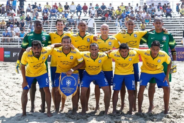Definidos os grupos da Copa do Mundo de Futebol de Areia