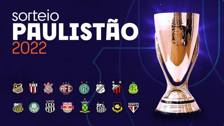 Definidos os grupos do Paulistão 2022
