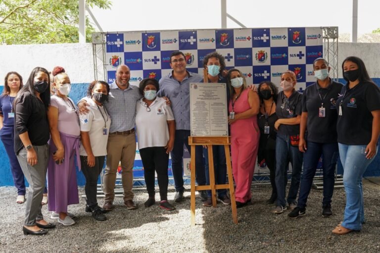 Prefeito inaugura unidade do ESF no bairro São Vicente