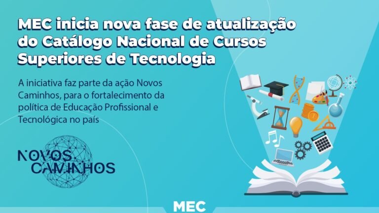 MEC lança projeto para aproveitamento de estudos de cursos técnicos