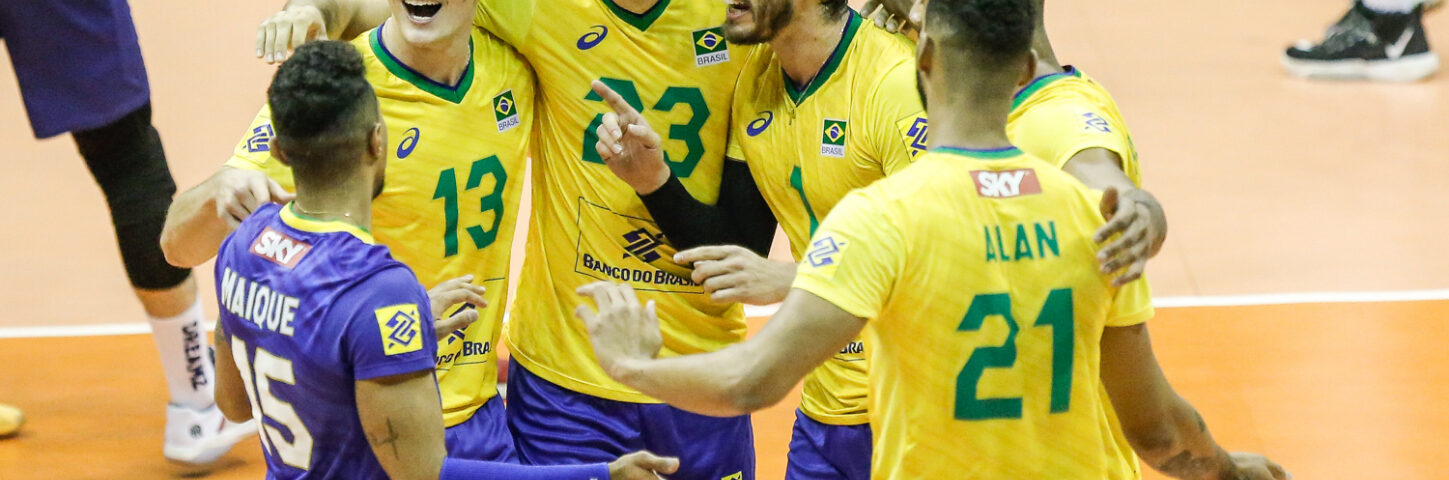 Seleção brasileira no Mundial de vôlei masculino com retorno de Wallace