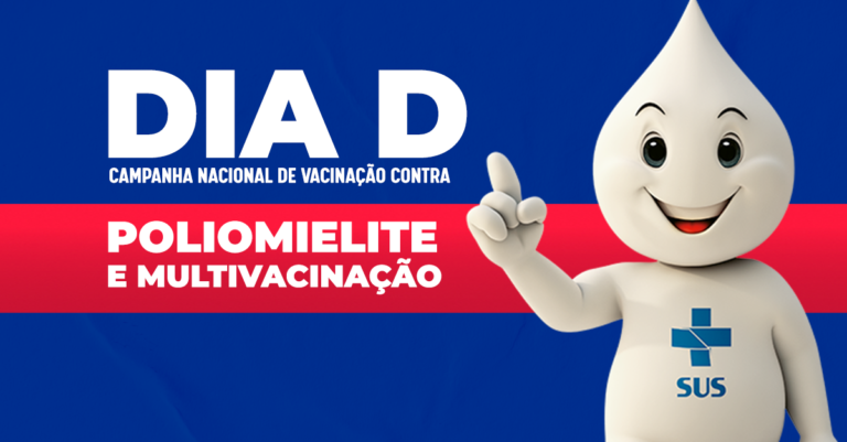 ′Dia D′ de vacinação contra poliomielite e multivacinação