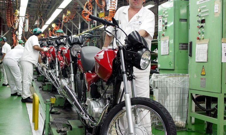Produção de motocicletas tem melhor acumulado para julho desde 2015