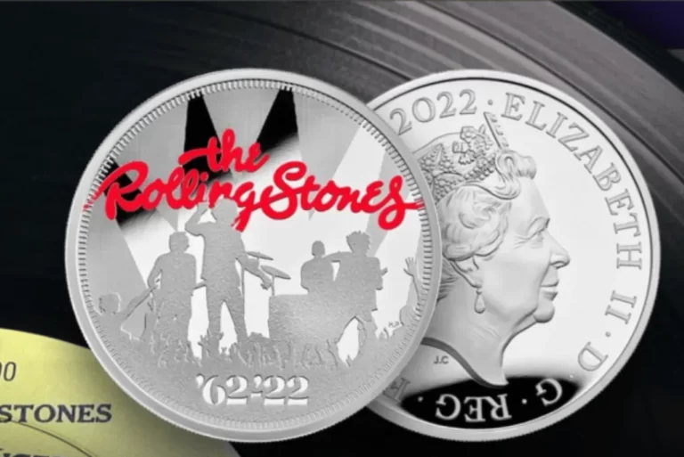 Moeda comemorativa festeja os 60 anos dos Rolling Stones