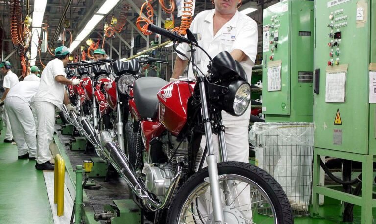 Abraciclo: indústria de motocicleta cresce 18,7% até novembro de 2022