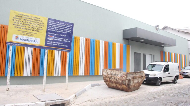 Construção da nova creche para 200 crianças entra na fase final