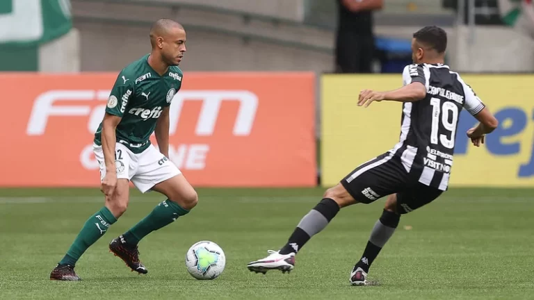 Líder (Botafogo) e vice-lider (Palmeiras) se enfrentam amanhã pelo Brasileirão