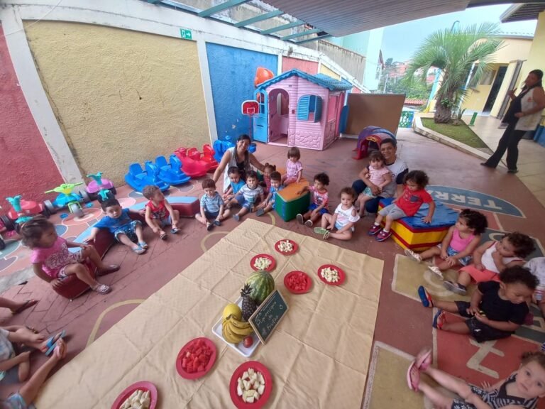 Projeto orienta escolas e creches sobre alimentação saudável