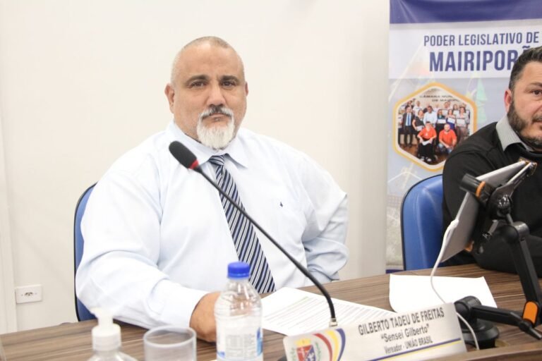 Faleceu o vereador Gilberto Sensei