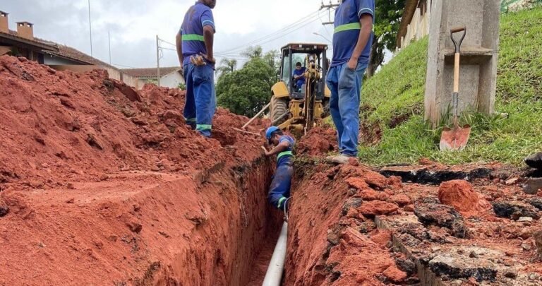 Em agosto, Sabesp iniciará a expansão da rede de esgoto em Terra Preta