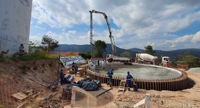 Novo reservatório da Sabesp, em Mairiporã, terá capacidade para 2 milhões de litros de água