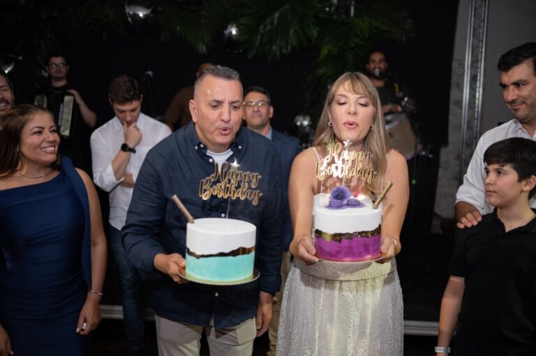 Luciana Hamid e Valdeci América comemoram a data com ação social